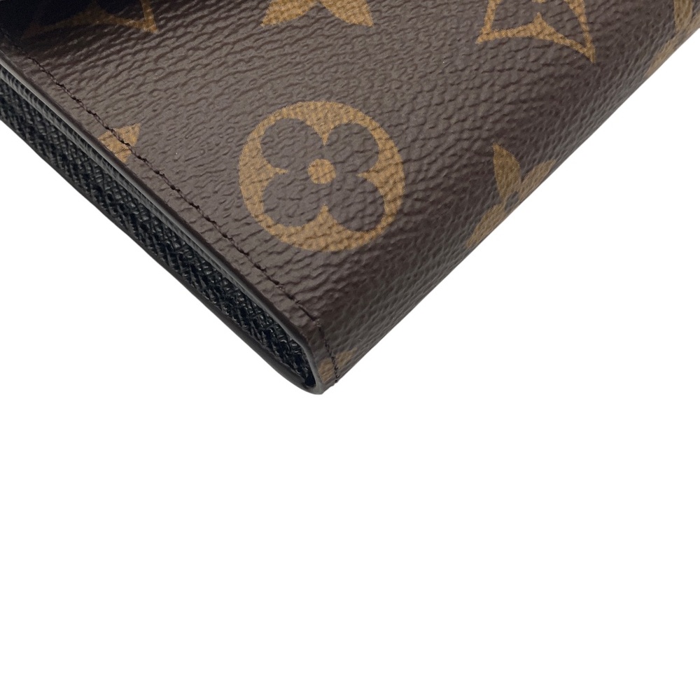 LOUIS VUITTON BROWN / TAN MONOGRAM CANVAS SARAH WALLET - Picture 6 of 15